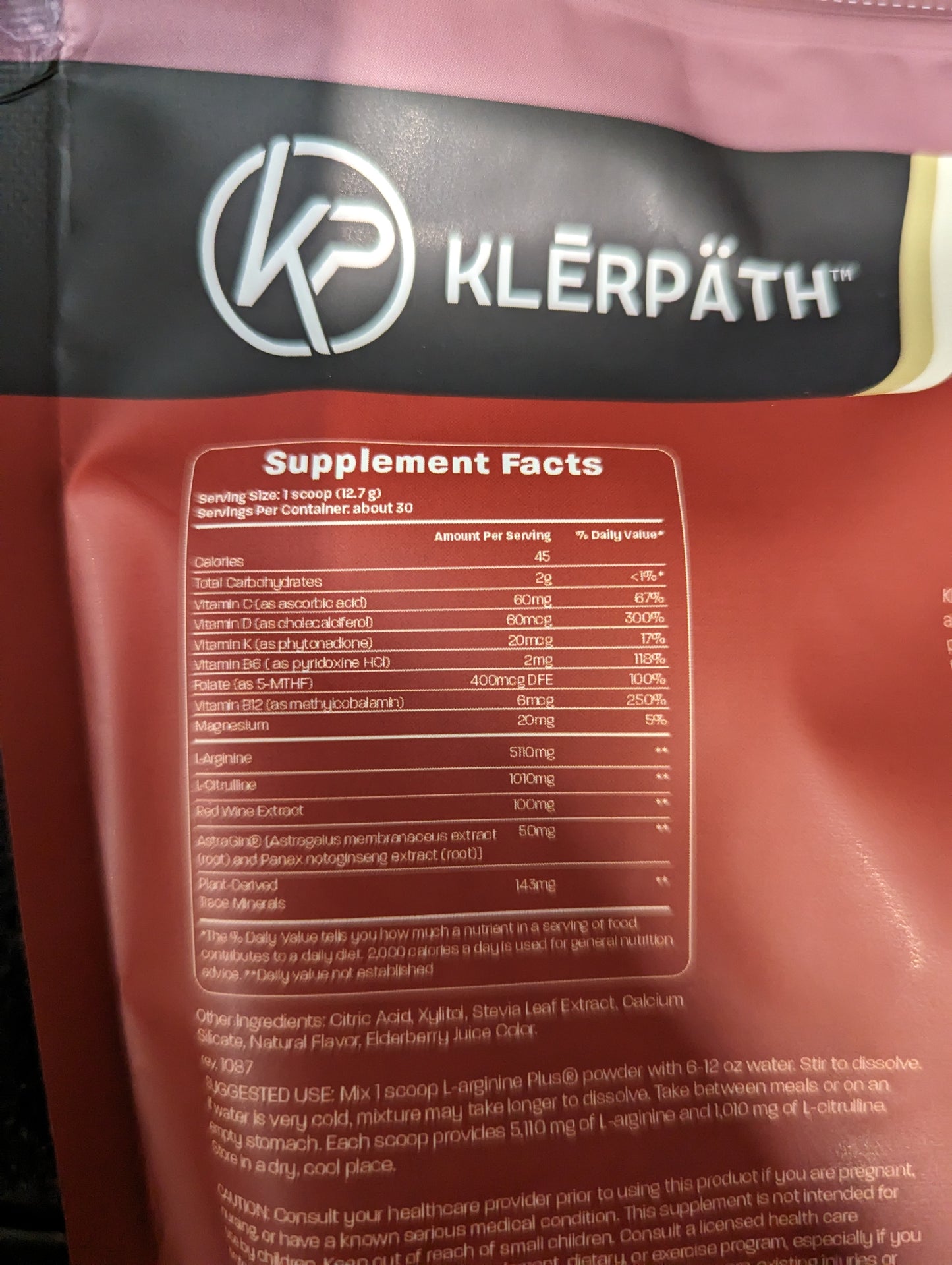 Klerpath - L-Arginine Plus